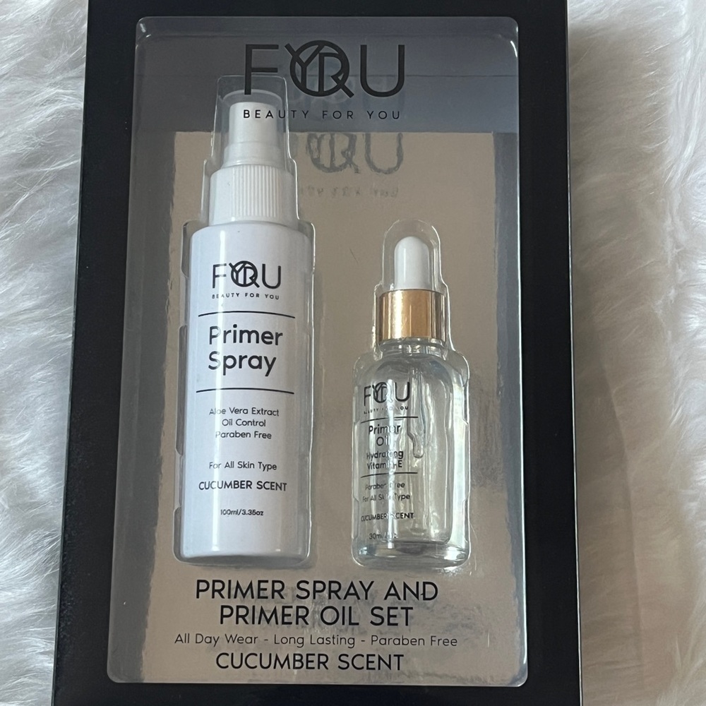 Primer Spray and Primer Oil Set - for all skin types